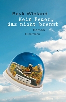 buchcover: eine Schneekugel mit der chinesischen Mauer vor einem kitschigen blauen himmel mit wölkchen